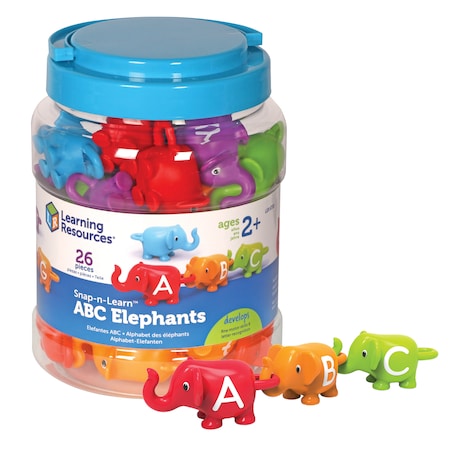 Learning Resources Snap-n-Learn ABC Elephants 6710